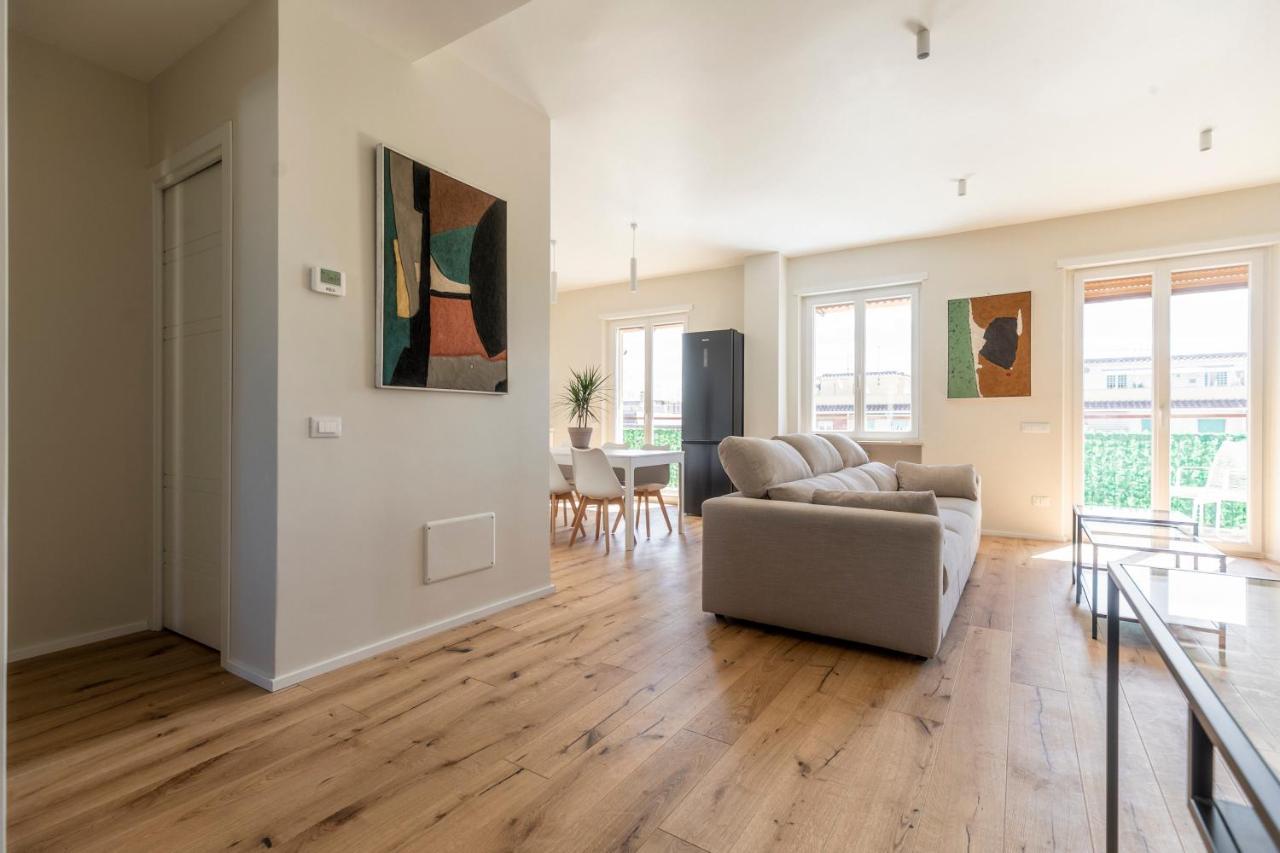 La Dolce Vita - Sunny Penthouse Trastevere Station 100Sqm Rom Eksteriør billede