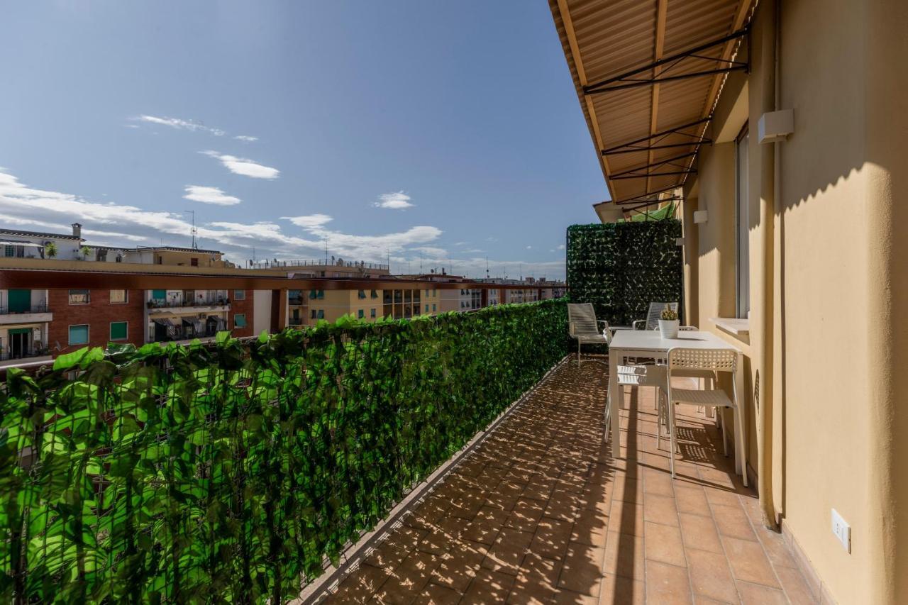 La Dolce Vita - Sunny Penthouse Trastevere Station 100Sqm Rom Eksteriør billede