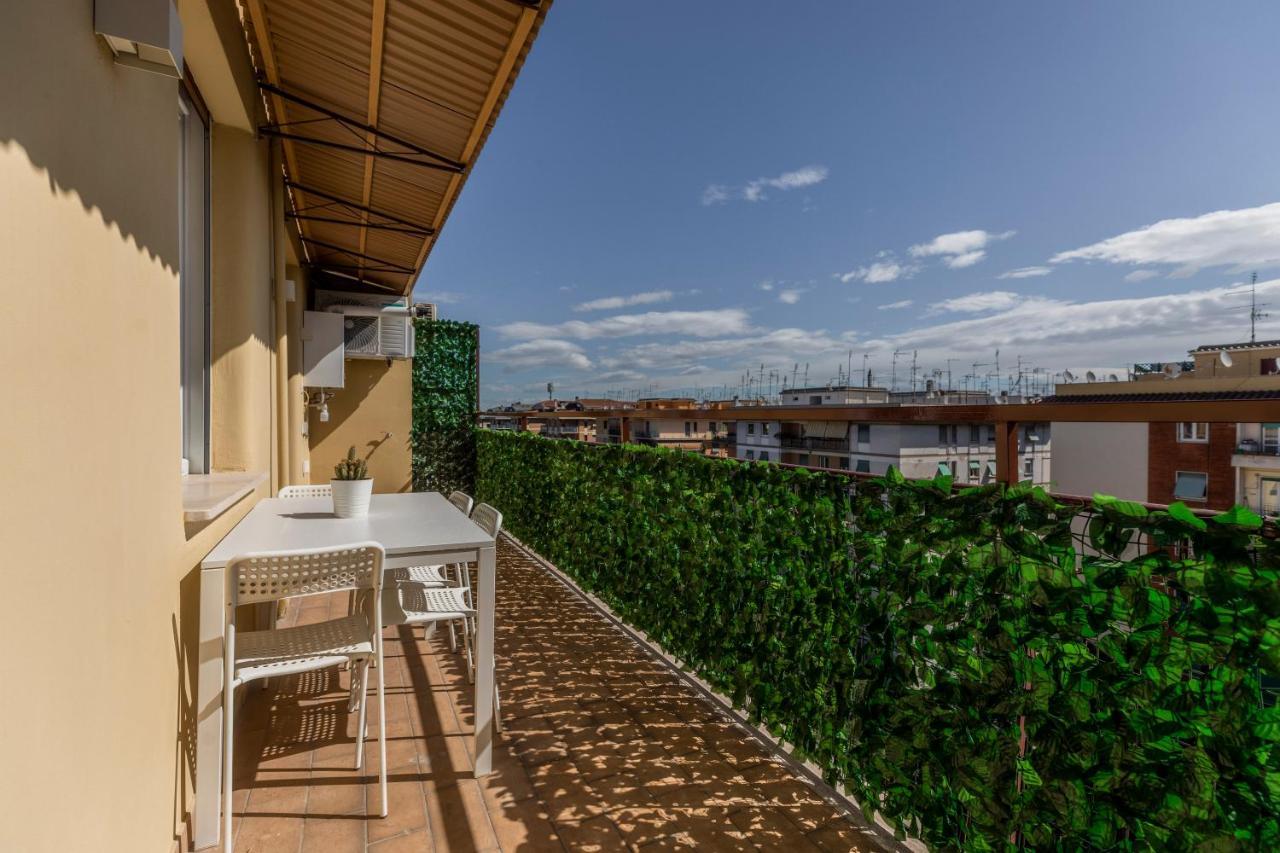 La Dolce Vita - Sunny Penthouse Trastevere Station 100Sqm Rom Eksteriør billede